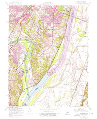 Oakville 1954 topographic map thumbnail