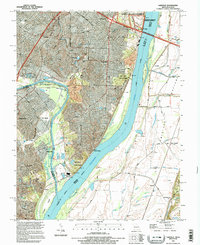 Oakville 1993 topographic map thumbnail