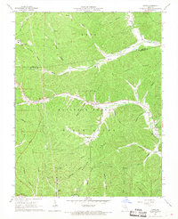 Oates 1967 topographic map thumbnail