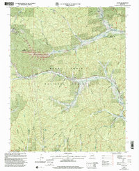 Oates 1999 topographic map thumbnail