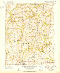 Odessa North 1950 topographic map thumbnail