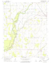 Oglesville 1964 topographic map thumbnail