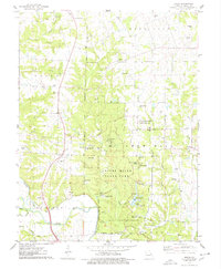 Okete 1975 topographic map thumbnail