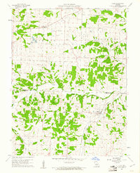 Olean 1960 topographic map thumbnail