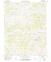 Olean 1960 topographic map thumbnail