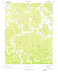 Onondaga Cave 1969 topographic map thumbnail