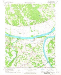 Osage City 1967 topographic map thumbnail