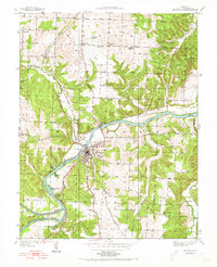 Osceola 1939 topographic map thumbnail