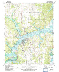 Osceola 1991 topographic map thumbnail