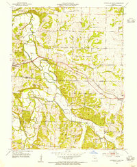 Otterville East 1953 topographic map thumbnail