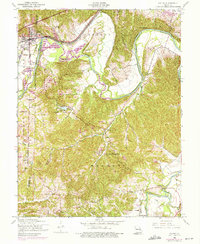 Pacific 1954 topographic map thumbnail