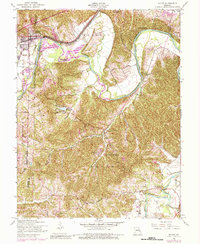 Pacific 1954 topographic map thumbnail