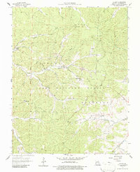 Palmer 1958 topographic map thumbnail