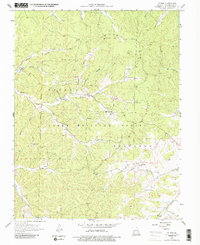 Palmer 1958 topographic map thumbnail
