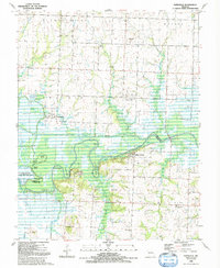 Papinville 1991 topographic map thumbnail