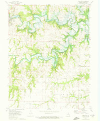Paris East 1972 topographic map thumbnail