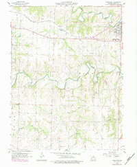 Paris West 1960 topographic map thumbnail