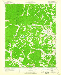 Parker Lake 1959 topographic map thumbnail