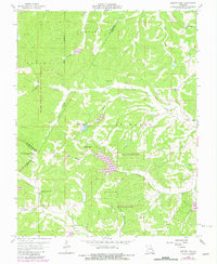 Parker Lake 1959 topographic map thumbnail