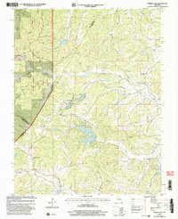 Parker Lake 2000 topographic map thumbnail