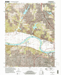 Parkville 1996 topographic map thumbnail