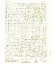 Parnell West 1985 topographic map thumbnail