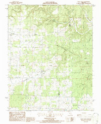 Peace Valley 1986 topographic map thumbnail