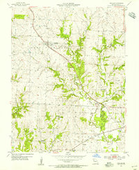 Peculiar 1954 topographic map thumbnail