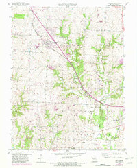 Peculiar 1954 topographic map thumbnail