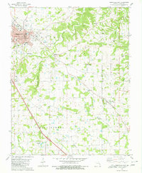 Perryville East 1980 topographic map thumbnail