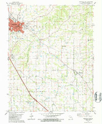Perryville East 1980 topographic map thumbnail