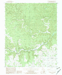 Piedmont Hollow 1982 topographic map thumbnail
