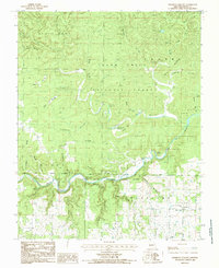 Piedmont Hollow 1984 topographic map thumbnail