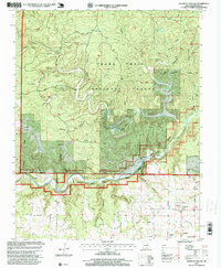 Piedmont Hollow 1997 topographic map thumbnail