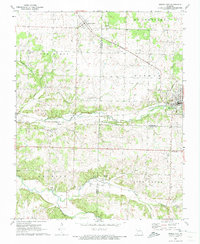 Pierce City 1972 topographic map thumbnail