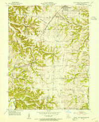 Pilot Grove South 1953 topographic map thumbnail