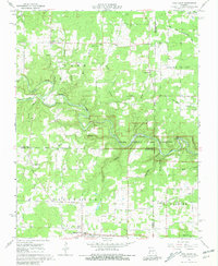Pine Crest 1968 topographic map thumbnail