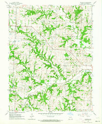 Pittsville 1963 topographic map thumbnail