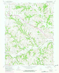 Pittsville 1963 topographic map thumbnail