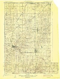 Plattsburg 1925 topographic map thumbnail