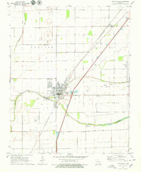 Portageville 1971 topographic map thumbnail