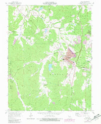 Potosi 1958 topographic map thumbnail