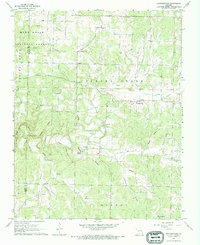Pottersville 1968 topographic map thumbnail
