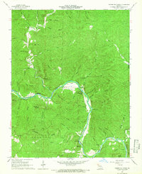 Powder Mill Ferry 1965 topographic map thumbnail