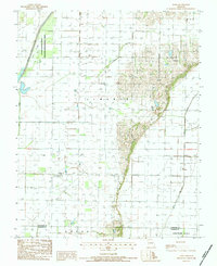 Powe 1984 topographic map thumbnail
