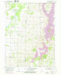 Prairie Hill 1953 topographic map thumbnail