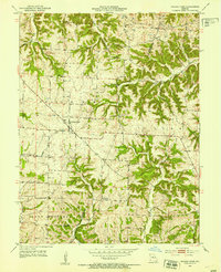 Prairie Home 1952 topographic map thumbnail