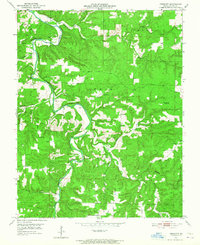 Prescott 1951 topographic map thumbnail