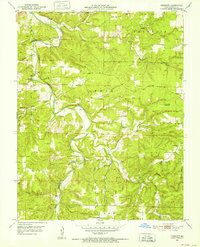 Prescott 1951 topographic map thumbnail