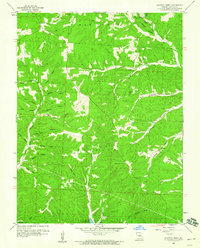 Proctor Creek 1959 topographic map thumbnail